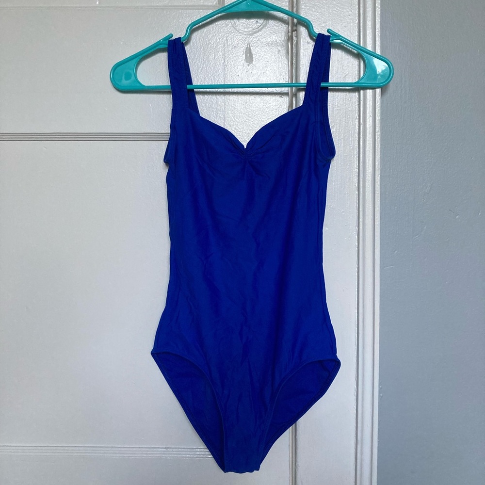 Used-Like-New Wear Moi Blue Leotard
